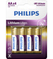 Batteri AA 4-pack Philips